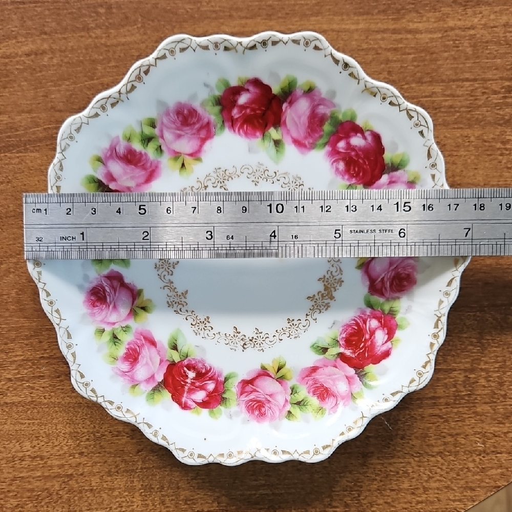 Antique Bavarian Porcelain Dessert Plate - Picture 5 of 6